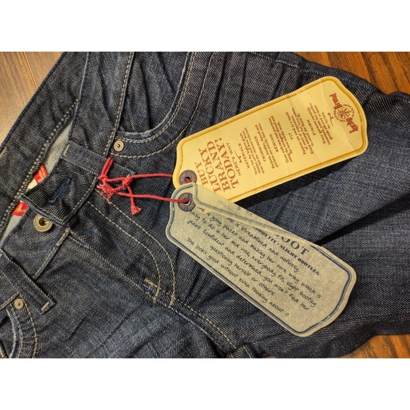 Lucky Brand Womens Jeans Lola Boot Midrise sz 28 Distressed - Picture 12 of 12